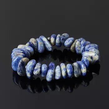 Браслет содалит (биж. сплав) 17 см