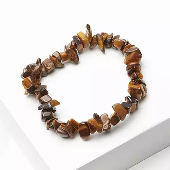 Браслет тигровый глаз 16 см