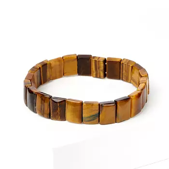 Браслет тигровый глаз 17 см