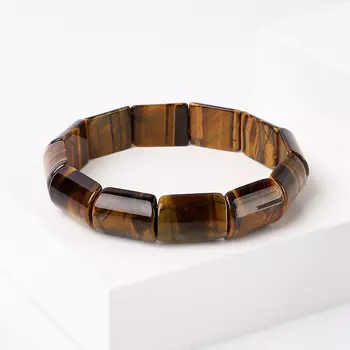 Браслет тигровый глаз 18 см