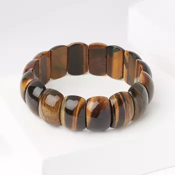 Браслет тигровый глаз 18 см