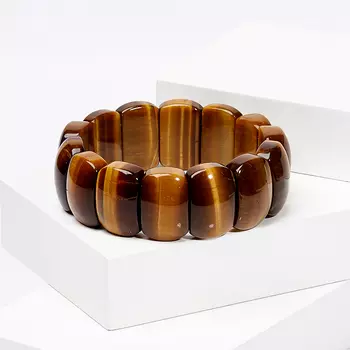 Браслет тигровый глаз 18 см