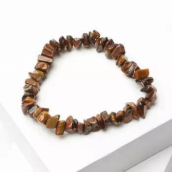 Браслет тигровый глаз 18 см