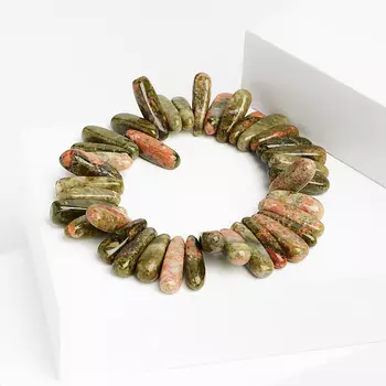 Браслет унакит 16 cм