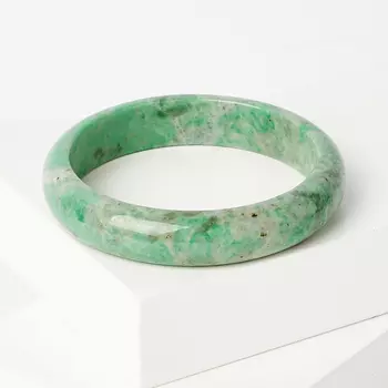 Браслет жадеит цельный 20 см