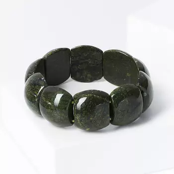 Браслет змеевик 17 см