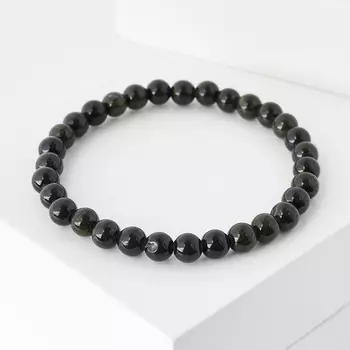 Браслет змеевик 6 мм 16 см