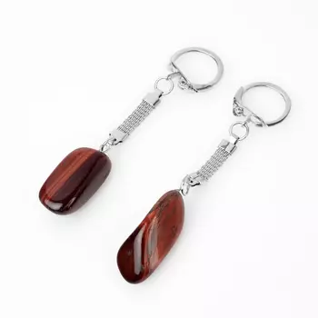 Брелок бычий глаз (биж. сплав)