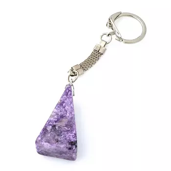 Брелок чароит 4 см