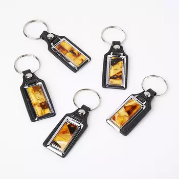 Брелок янтарь 6,5 см