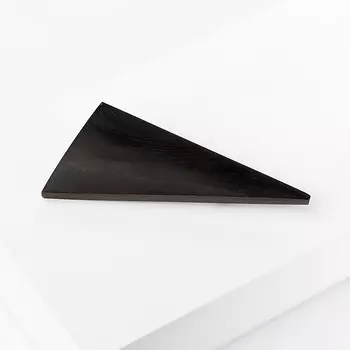 Брошь гагат матовый (биж. сплав)