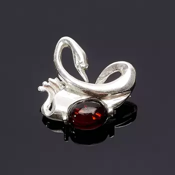 Брошь янтарь