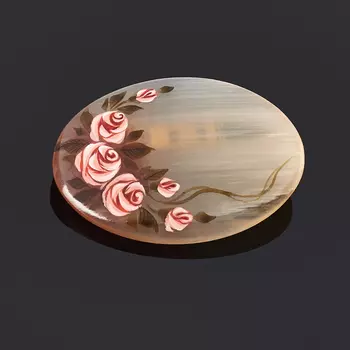 Брошь селенит