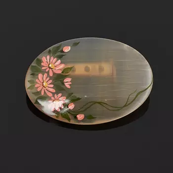 Брошь селенит 5,5 см