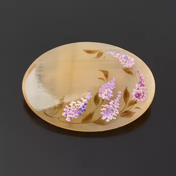 Брошь селенит 5,5 см