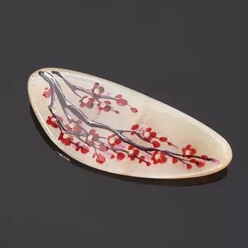 Брошь селенит (биж. сплав)