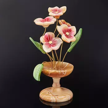 Букет селенит 24 см