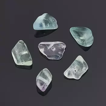 Бусина флюорит крошка 9 мм (1 шт)