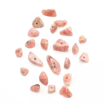 Бусина родохрозит крошка 5 мм (1 шт)