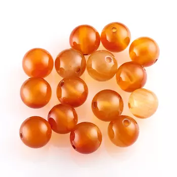 Бусина сердолик шарик 6-6,5 мм (1 шт)