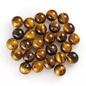 Бусина тигровый глаз шарик 8-8,5 мм (1 шт)