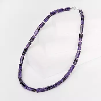 Бусы чароит (биж. сплав) 44 см