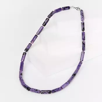 Бусы чароит (биж. сплав) 45 см