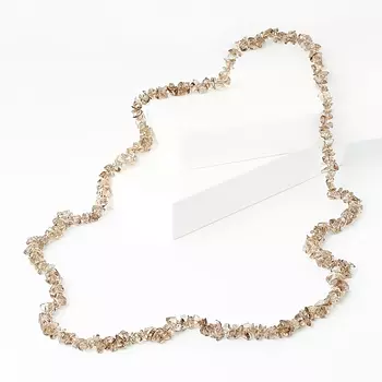 Бусы длинные раухтопаз 86 см