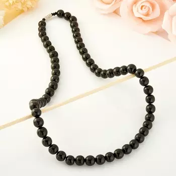 Бусы гагат 8 мм 47 см