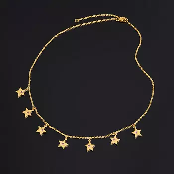 Бусы гранат родолит (серебро 925 пр. позолота) (колье) огранка 2 мм 40 см (+4 см)