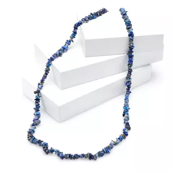 Бусы лазурит длинные 88 см