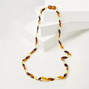 Бусы янтарь 42 см