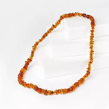Бусы янтарь 44 см