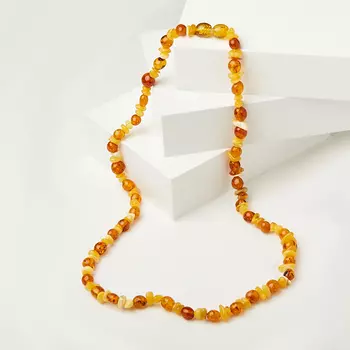 Бусы янтарь 45 см