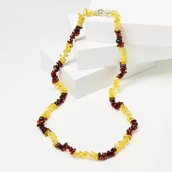 Бусы янтарь 47 см