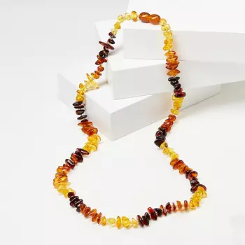 Бусы янтарь 49 см