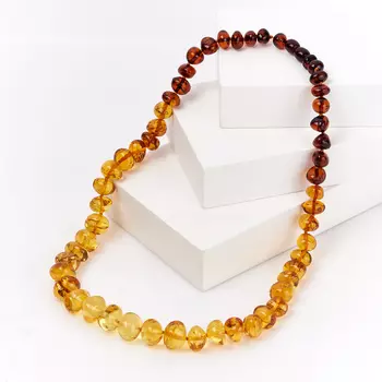 Бусы янтарь 49 см