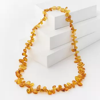 Бусы янтарь 49 см