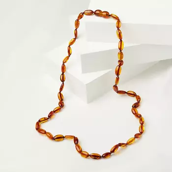 Бусы янтарь 50 см