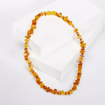 Бусы янтарь 50 см