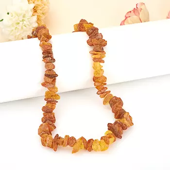 Бусы янтарь 51 см