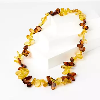 Бусы янтарь 57 см