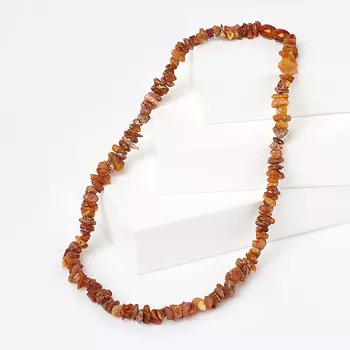 Бусы янтарь 42 см