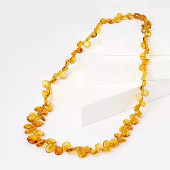 Бусы янтарь 50 см