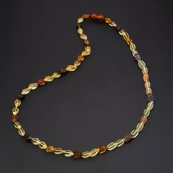 Бусы янтарь пресс 47 см