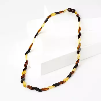 Бусы янтарь пресс огранка 45 см