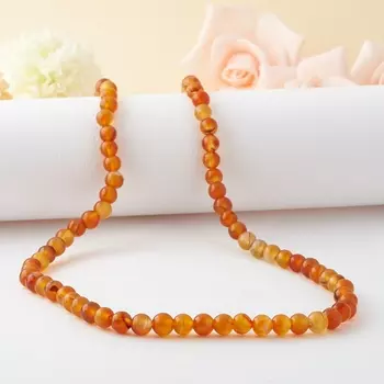 Бусы сердолик 6 мм 47 см