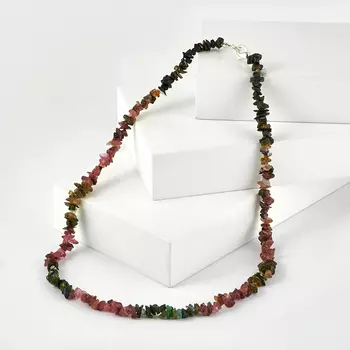 Бусы турмалин 47 см