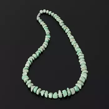 Бусы жадеит (биж. сплав) 50 см