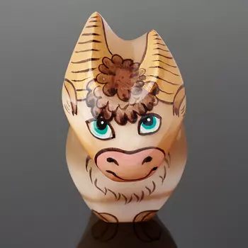 Бык селенит 6 см